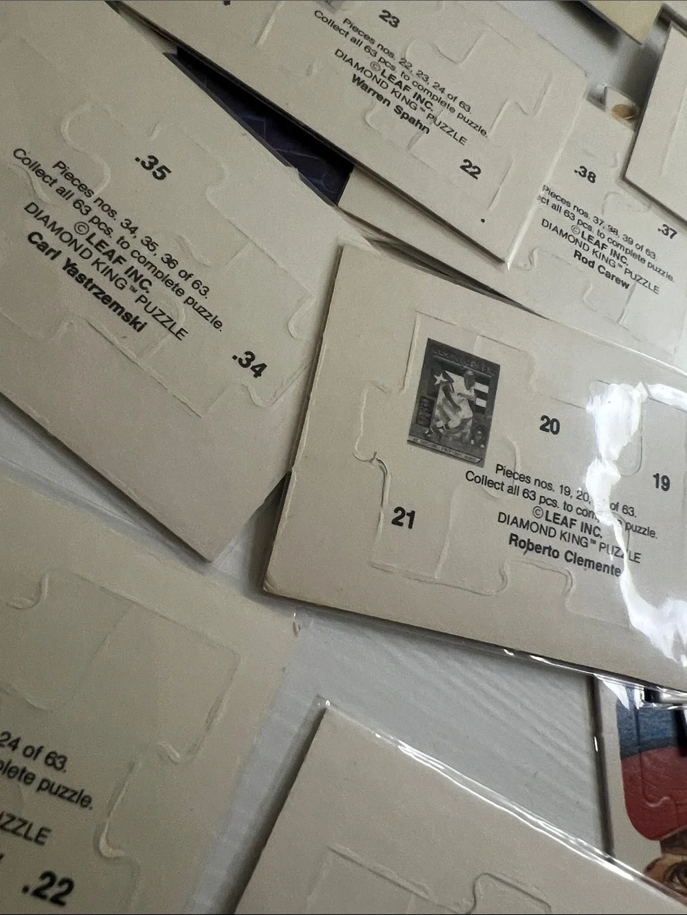 40+ Donruss King Puzzle Miscellaneous Baseball Card Lot